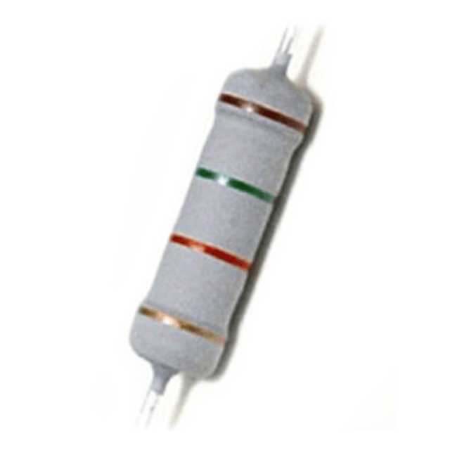 Resistor de filme de óxido metálico tipo à prova de chamas